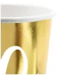 kubeczki 40 urodziny gold partydeco 220 ml 6 szt