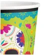 kubeczki czaszka kolorowa amscan 250 ml 8 szt