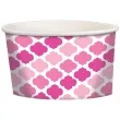kubeczki do lodow koniczynka rozowe 12 szt