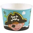 kubeczki do lodow wyspa piratow kolorowe amscan 270 ml 8 szt