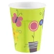kubeczki papierowe 200 ml ogrodek 6 szt
