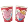 kubeczki papierowe 200 ml swinka peppa 8 szt
