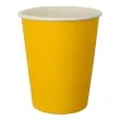 kubeczki papierowe 250 ml zolte 6 szt