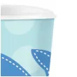 kubeczki papierowe 266 ml ahoy baby blue 8 szt
