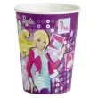 kubeczki papierowe 266 ml barbie 8 szt