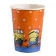 kubeczki papierowe 266 ml minions 8 szt