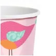 kubeczki papierowe 266 ml tweet baby girl 8 szt