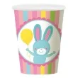 kubeczki papierowe 270 ml moi przyjaciele rozowe 6 szt