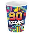 kubeczki papierowe 90s forever lata 90 guirca 240 ml 6 szt
