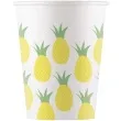 kubeczki papierowe ananas procos 200 ml 8 szt