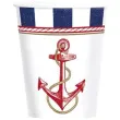 kubeczki papierowe anchors aweigh amscan 266 ml 8 szt
