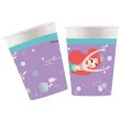 kubeczki papierowe arielka mala syrenka procos 200 ml 8 szt