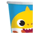 kubeczki papierowe baby shark amscan 250 ml 8 szt
