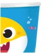 kubeczki papierowe baby shark amscan 250 ml 8 szt