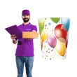 kubeczki papierowe balony maki 250 ml 8 szt