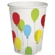 kubeczki papierowe balony paw 300 ml 10 szt