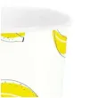 kubeczki papierowe bananowe party partypal 220 ml 6 szt
