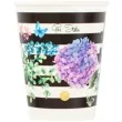 kubeczki papierowe black flowers givi italia 250 ml 8 szt