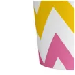 kubeczki papierowe chevron zygzaki amscan 250 ml 8 szt