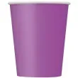 kubeczki papierowe classic fioletowe unique 270 ml 8 szt
