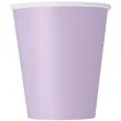 kubeczki papierowe classic lawendowe unique 270 ml 14 szt
