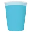 kubeczki papierowe classic pasek blekitny maki 250 ml 8 szt