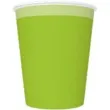 kubeczki papierowe classic pasek zielony jasny maki 250 ml 8 szt