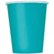 kubeczki papierowe classic turkusowe unique 270 ml 14 szt
