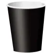 kubeczki papierowe classic xl czarne 355 ml 10 szt