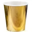 kubeczki papierowe classic zlote 200 ml 6 szt