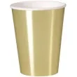 kubeczki papierowe classic zlote 355 ml 8 szt