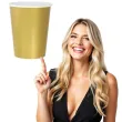 kubeczki papierowe classic zlote godan 270 ml 14 szt