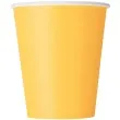 kubeczki papierowe classic zolty unique 270 ml 14 szt