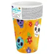 kubeczki papierowe dia de los muertos meksykanskie halloween partypal 220ml 6szt