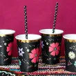 kubeczki papierowe dia de los muertos partydeco 220 ml 6 szt