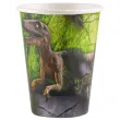 kubeczki papierowe dinosaur attack 266 ml 8 szt