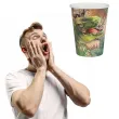 kubeczki papierowe dinozaury tyranozaur 270 ml santex 10 szt