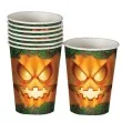 kubeczki papierowe dynia halloween 200 ml 8 szt
