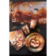 kubeczki papierowe dynia halloween santex 270 ml 10 szt