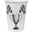 kubeczki papierowe f1 wyscigi samochodowe santex 250 ml 10 szt