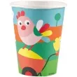 kubeczki papierowe farma amscan 266 ml 8 szt