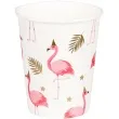kubeczki papierowe flamingi hawajskie boland 250 ml 6 szt