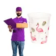 kubeczki papierowe flamingi hawajskie boland 250 ml 6 szt