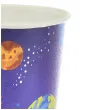 kubeczki papierowe galaxy granatowe arpex 200 ml 8 szt