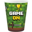 kubeczki papierowe game on gaming party godan 200 ml 6 szt