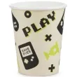 kubeczki papierowe gamer partydeco 220 ml 6 szt