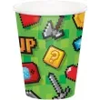 kubeczki papierowe gaming party creativeconverting 266 ml 8 szt