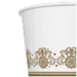 kubeczki papierowe gold ornament zlote maki 250 ml 8 szt