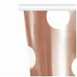 kubeczki papierowe grochy metalik rozowe zloto godan 266 ml 6 szt