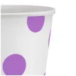 kubeczki papierowe groszki lawendowe godan 250 ml 6 szt